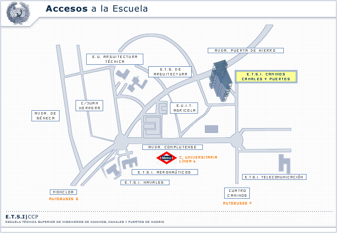 accesos a la escuela